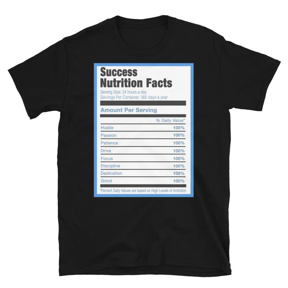 1 High White University Blue Black Shirt Success Nutrition