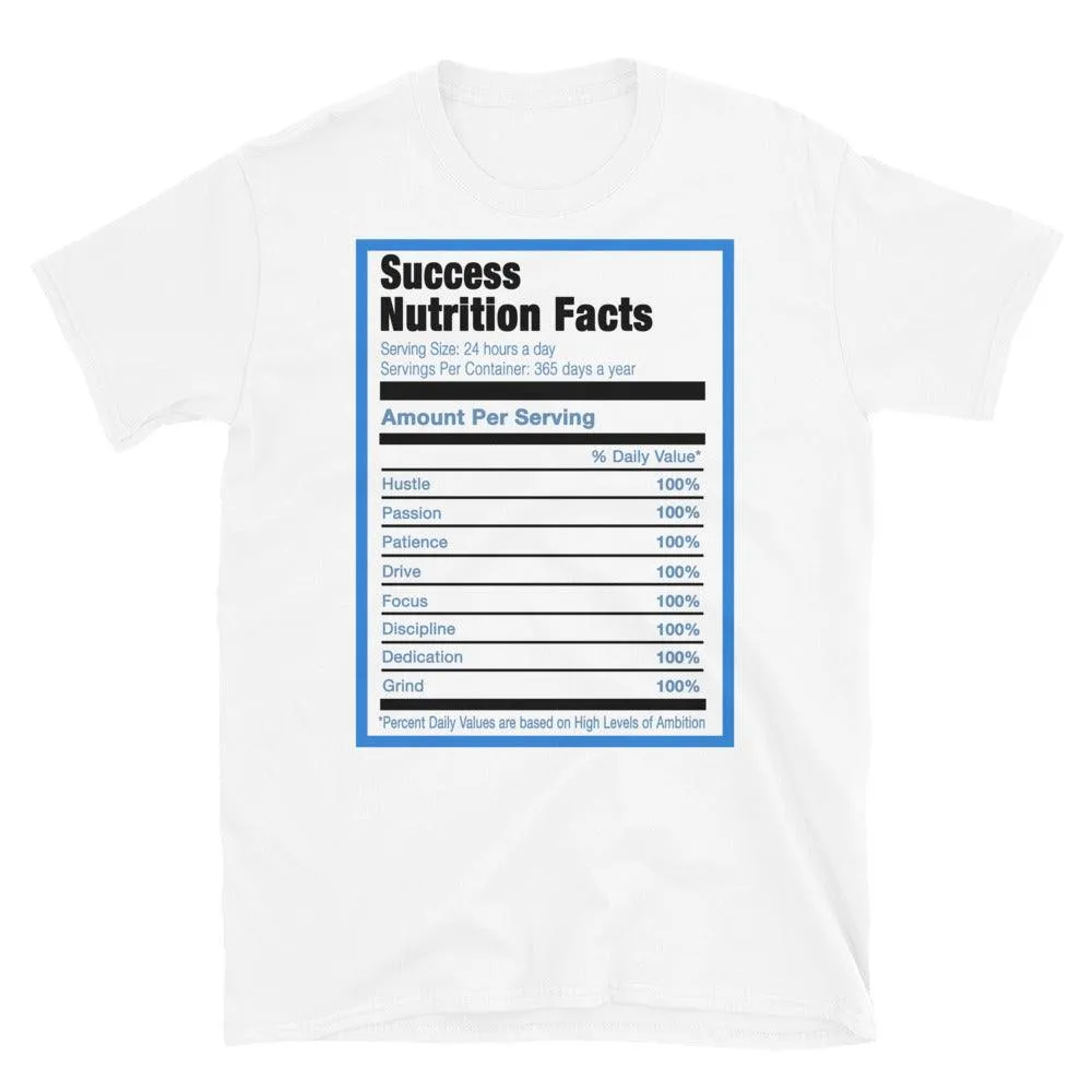 1 High White University Blue Black Shirt Success Nutrition