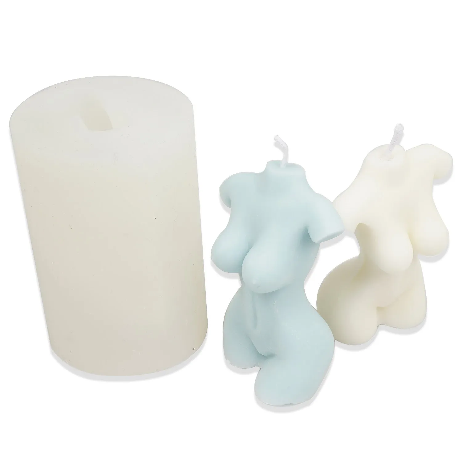 3D Woman Body Mold Curved Female Torso Mold DIY Candle Mold Plaster Mold Soap Mold 10362650