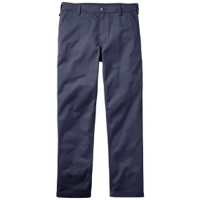 40 Grit Men's Midnight Blue Flex Twill Standard Fit Khaki Pants