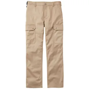 40 Grit Men's Taupe Grey Flex Twill Standard Fit Cargo Pants