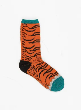 84 Yarns Nepal Tiger Socks Orange