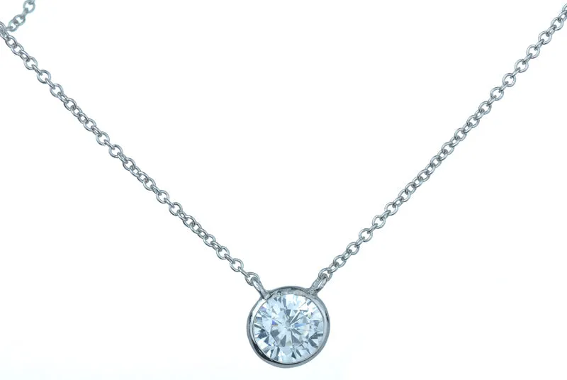 925 Silver CZ Necklace