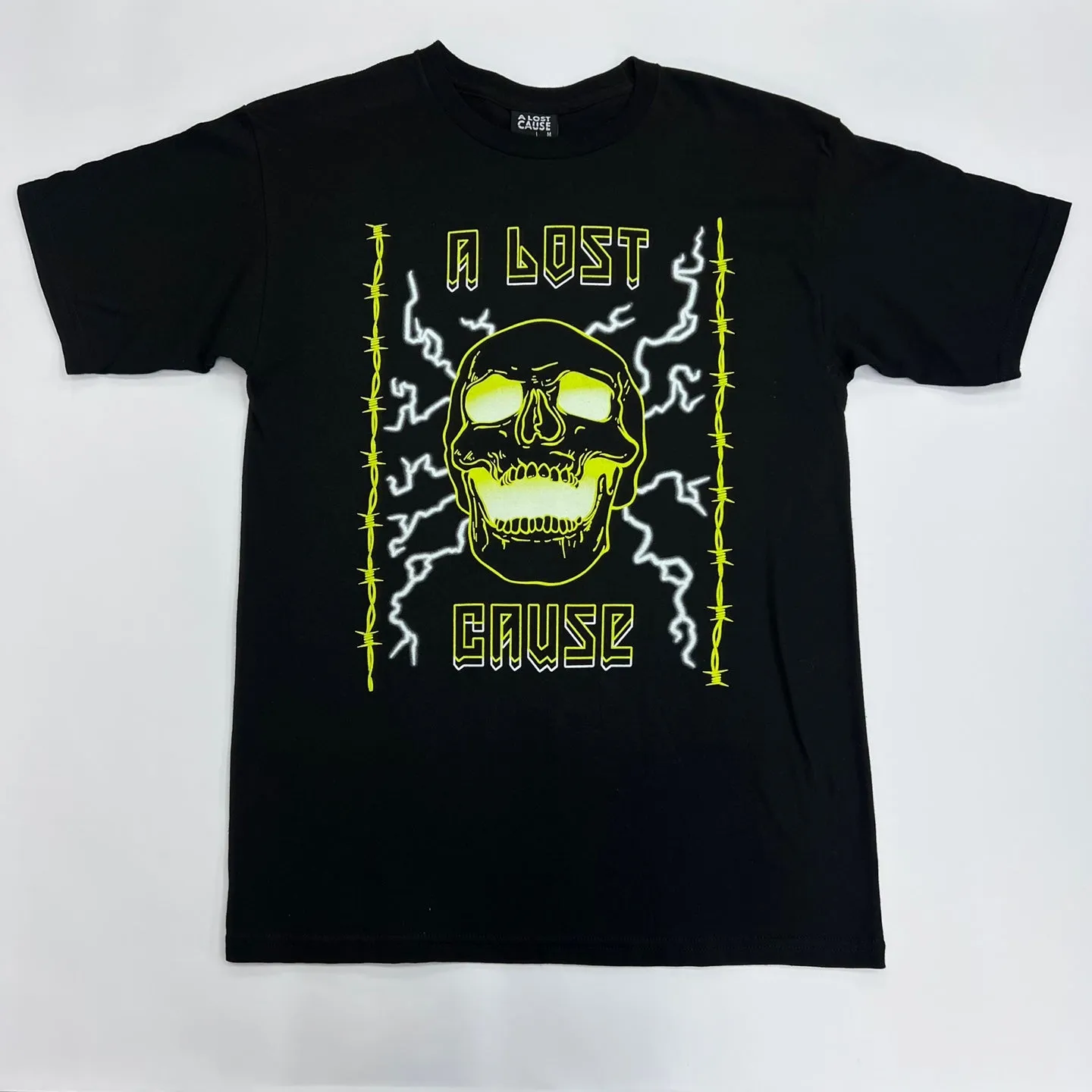 A LOST CAUSE Electric Skull T-Shirt