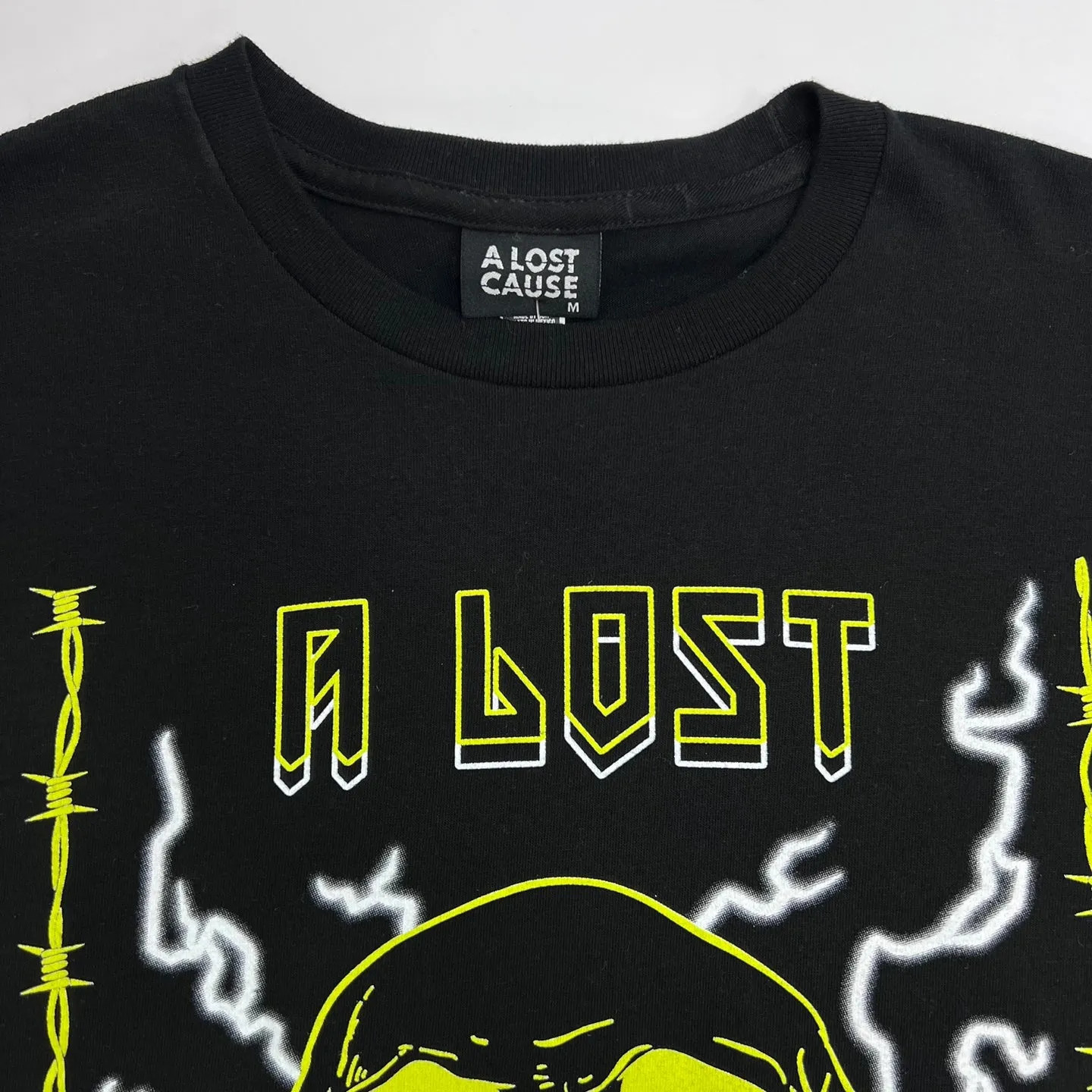 A LOST CAUSE Electric Skull T-Shirt