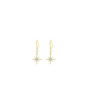 Absolute North Star Drop Earrings E2217GL