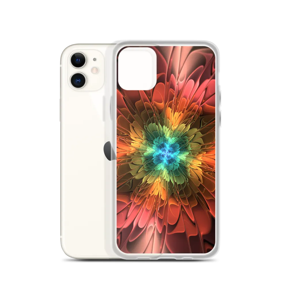 Abstract Flower 03 iPhone Case