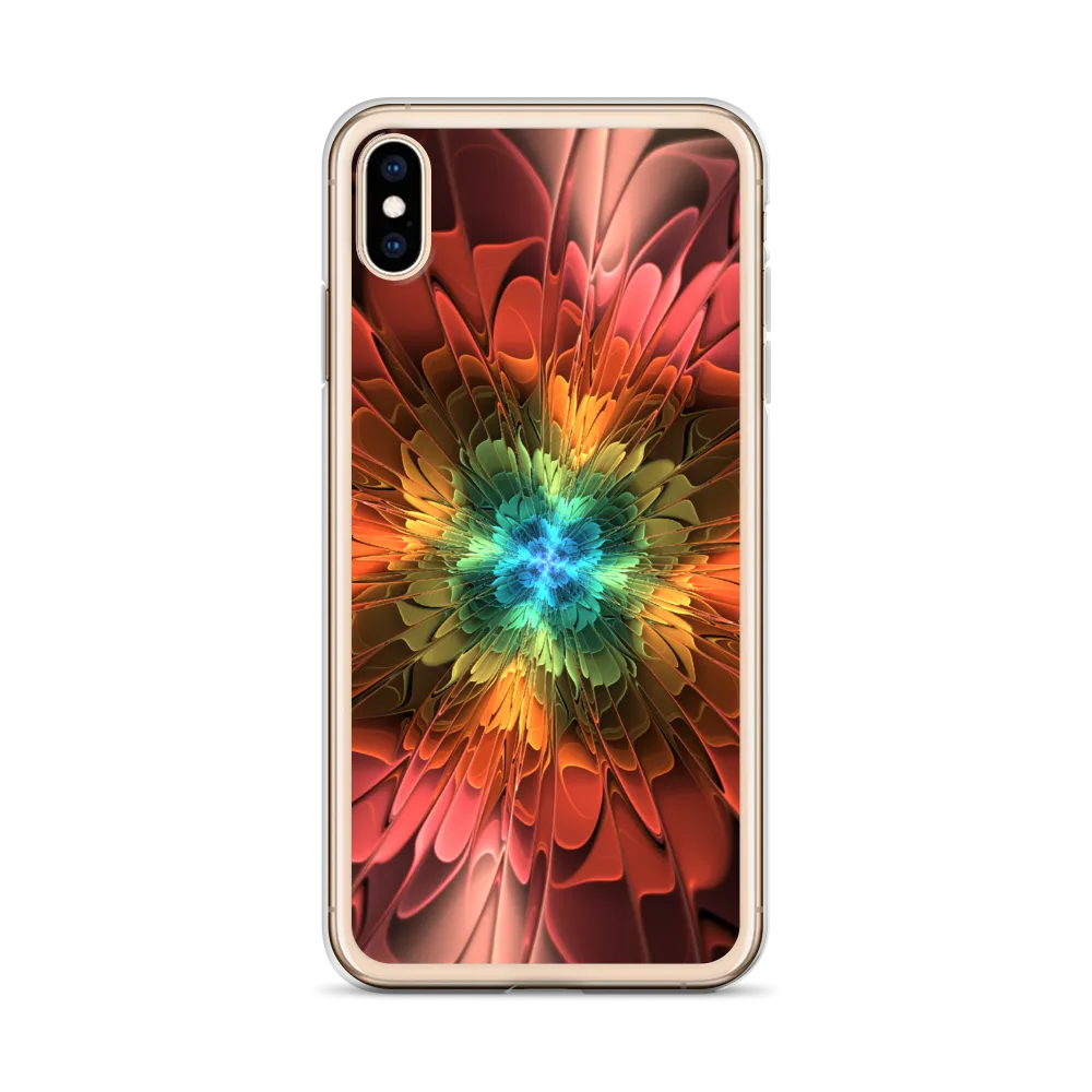 Abstract Flower 03 iPhone Case