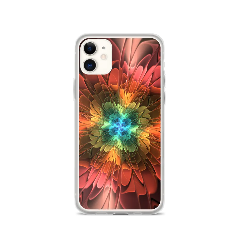 Abstract Flower 03 iPhone Case