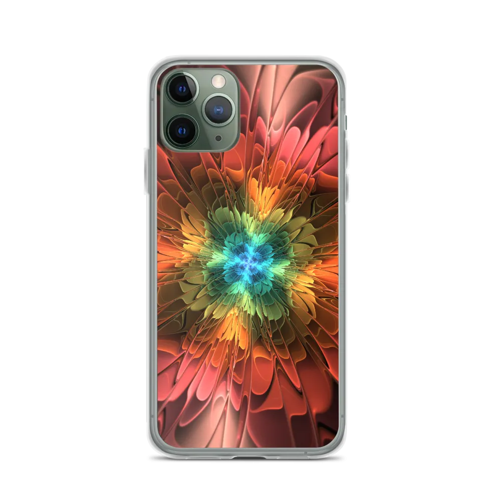 Abstract Flower 03 iPhone Case