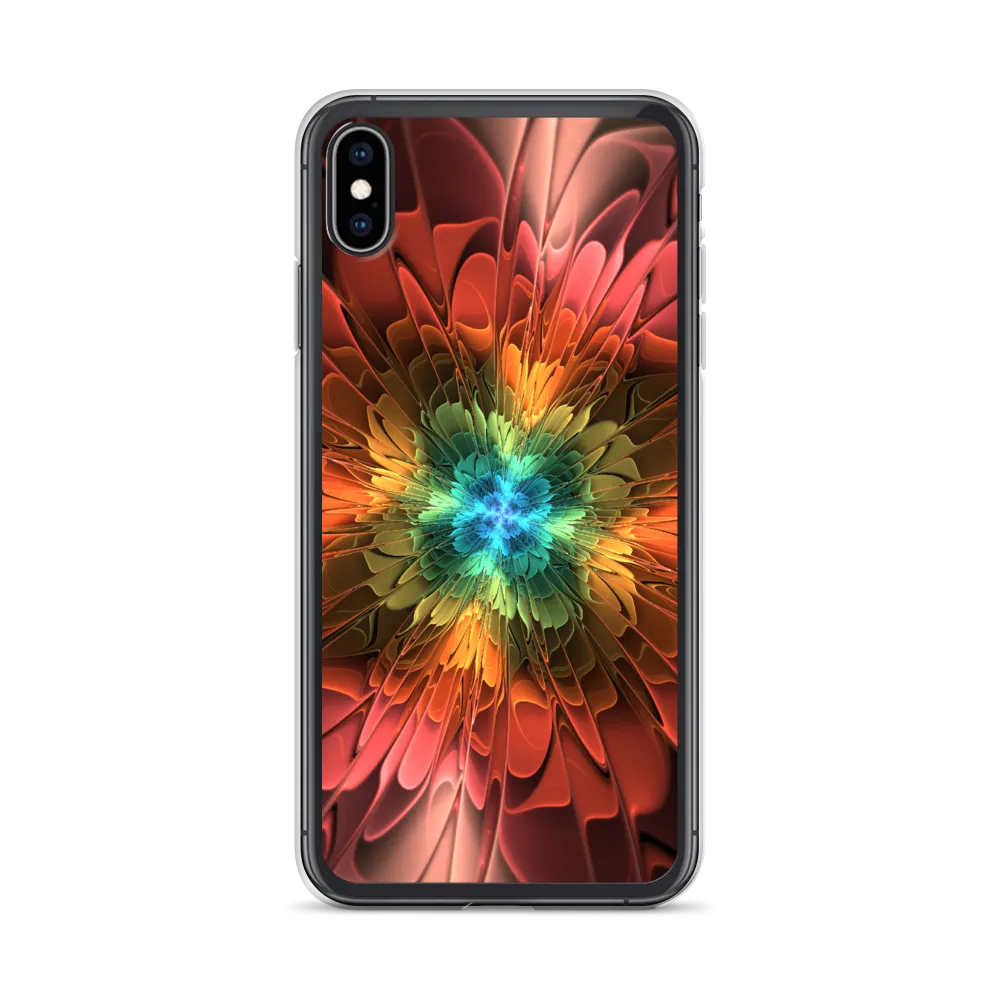 Abstract Flower 03 iPhone Case