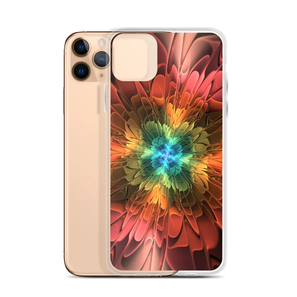 Abstract Flower 03 iPhone Case