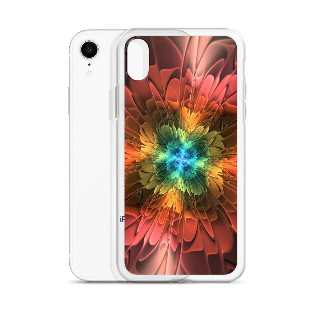 Abstract Flower 03 iPhone Case