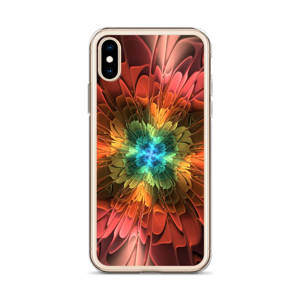 Abstract Flower 03 iPhone Case