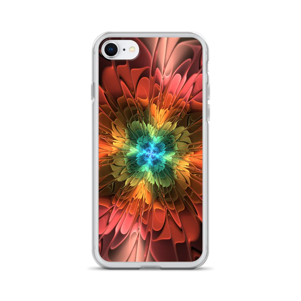 Abstract Flower 03 iPhone Case