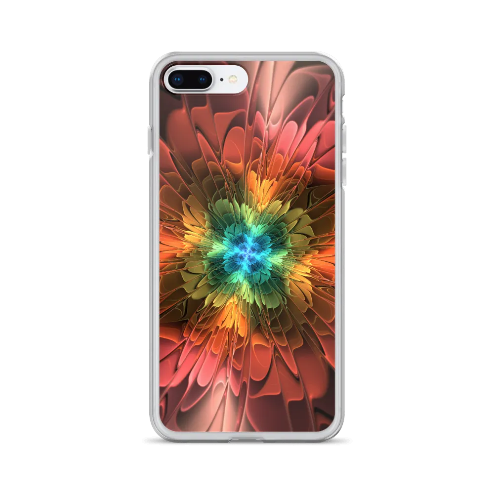 Abstract Flower 03 iPhone Case