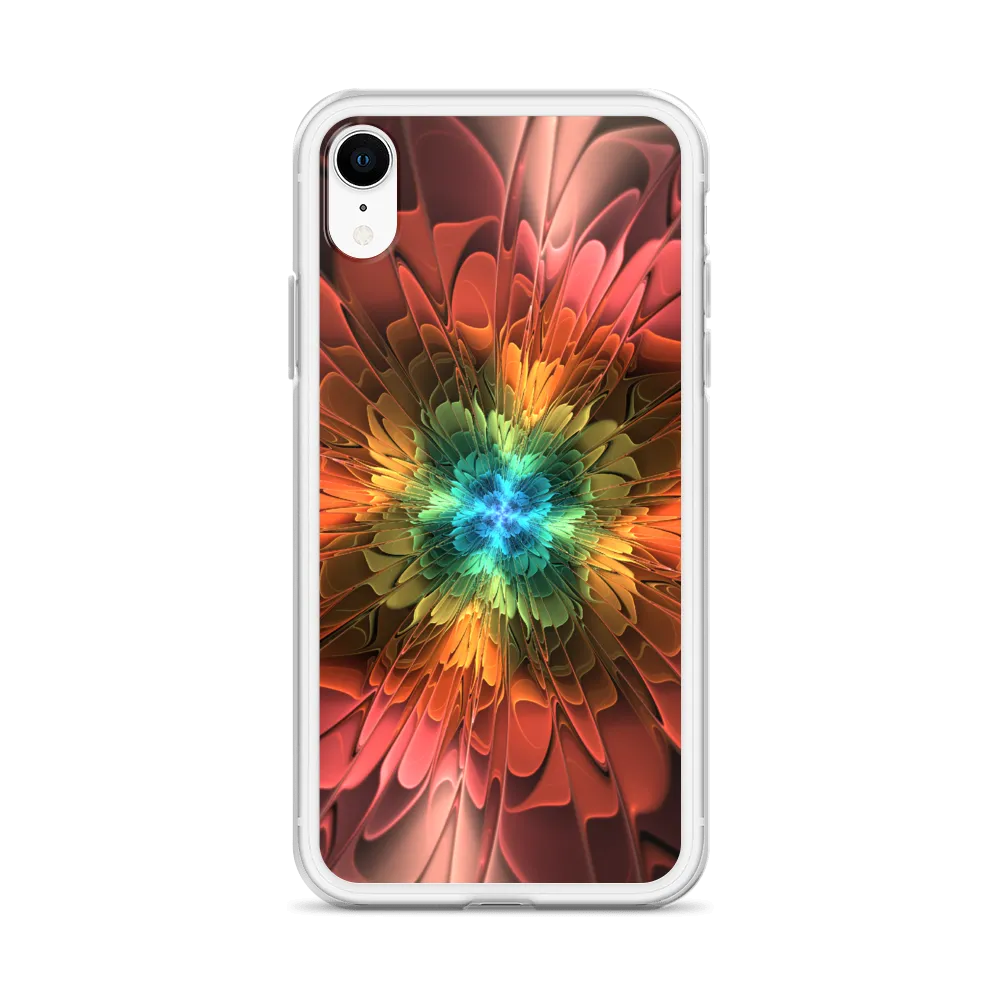 Abstract Flower 03 iPhone Case