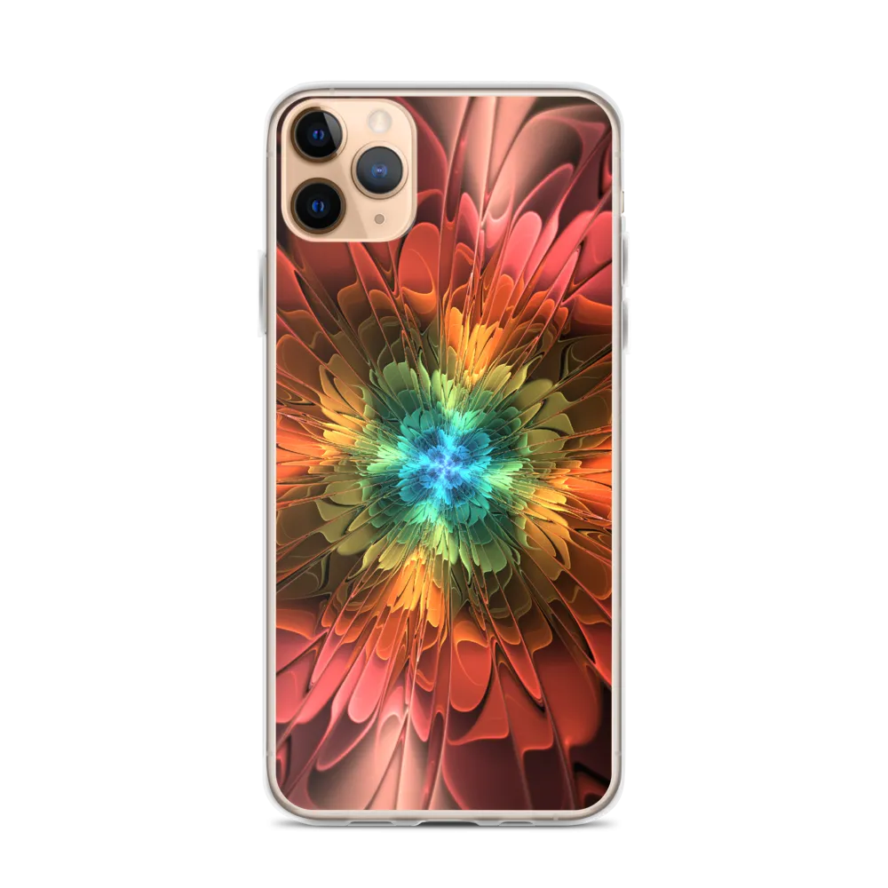 Abstract Flower 03 iPhone Case