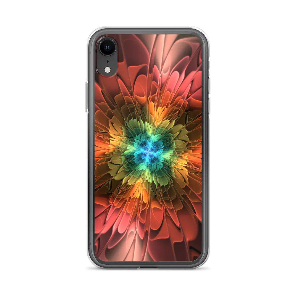 Abstract Flower 03 iPhone Case