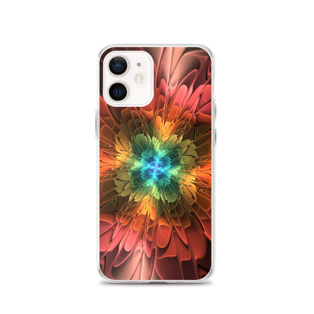 Abstract Flower 03 iPhone Case