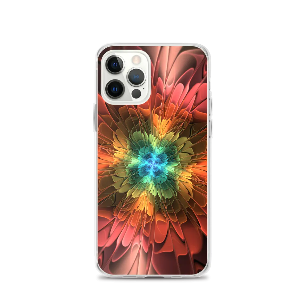 Abstract Flower 03 iPhone Case