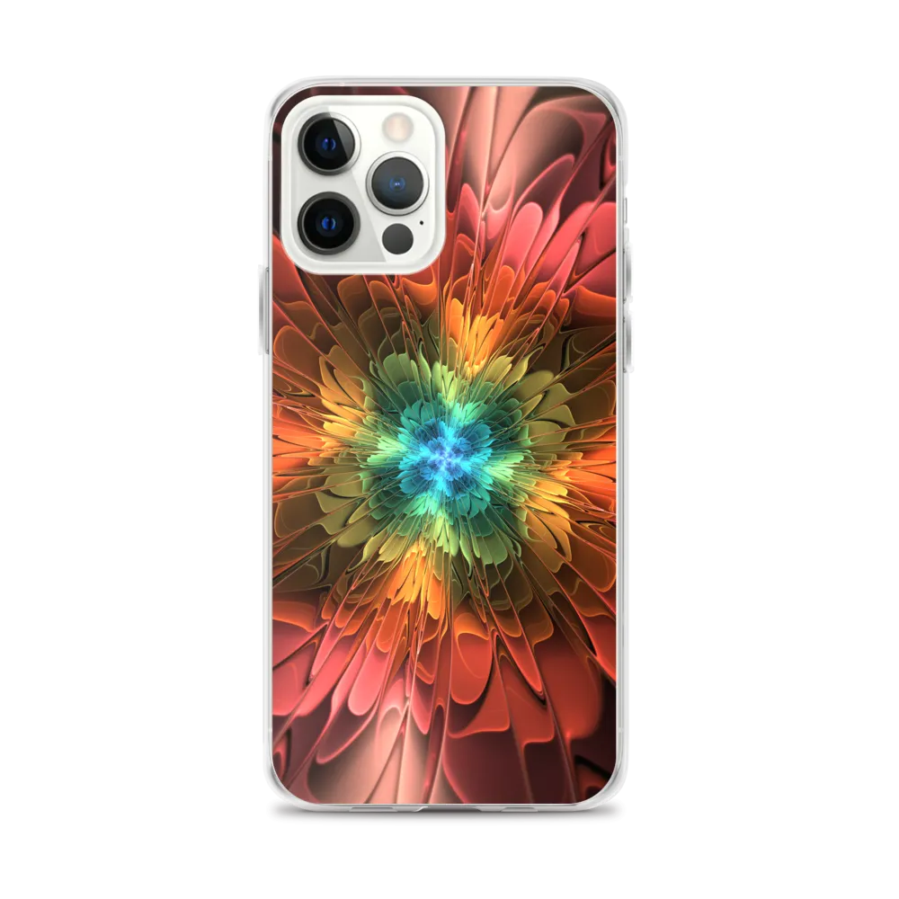 Abstract Flower 03 iPhone Case