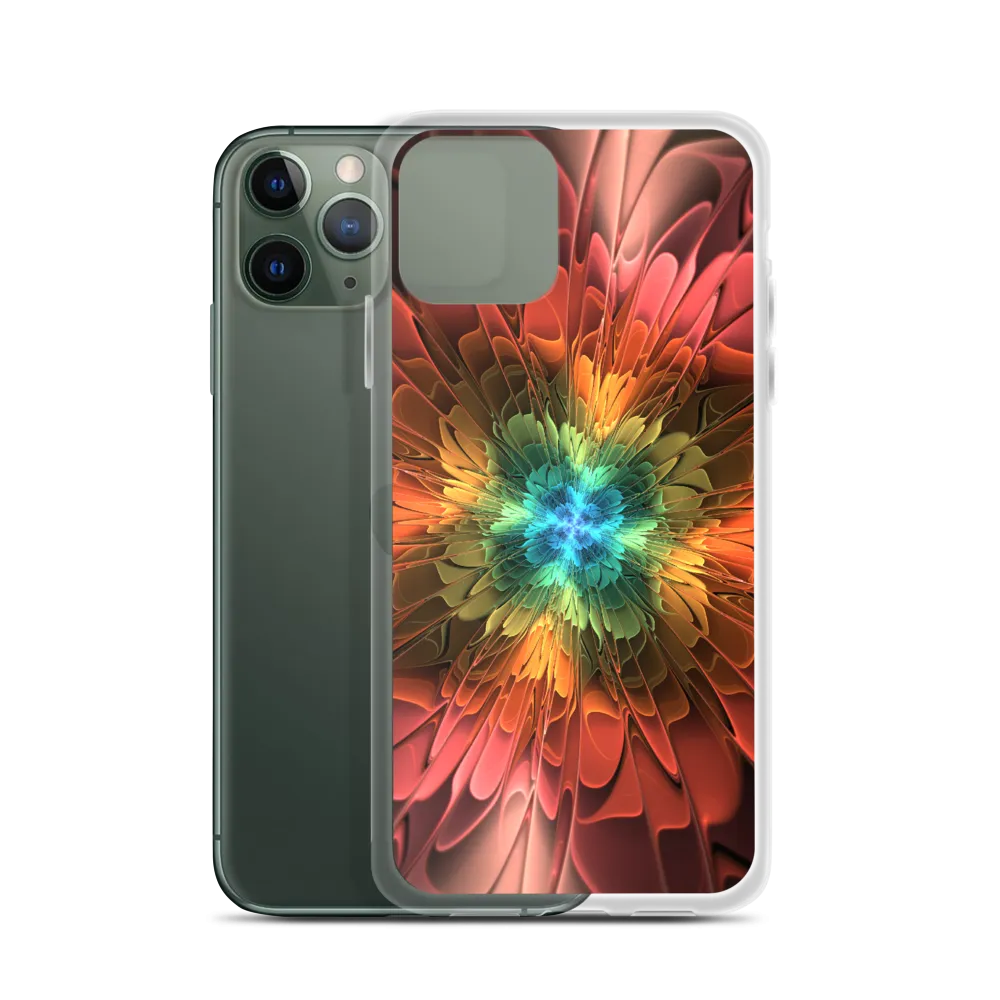 Abstract Flower 03 iPhone Case