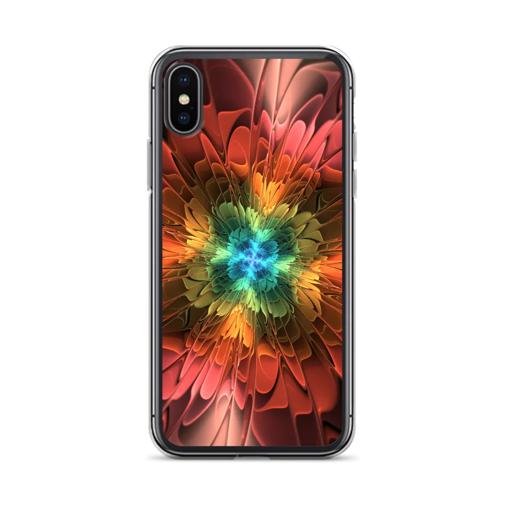 Abstract Flower 03 iPhone Case