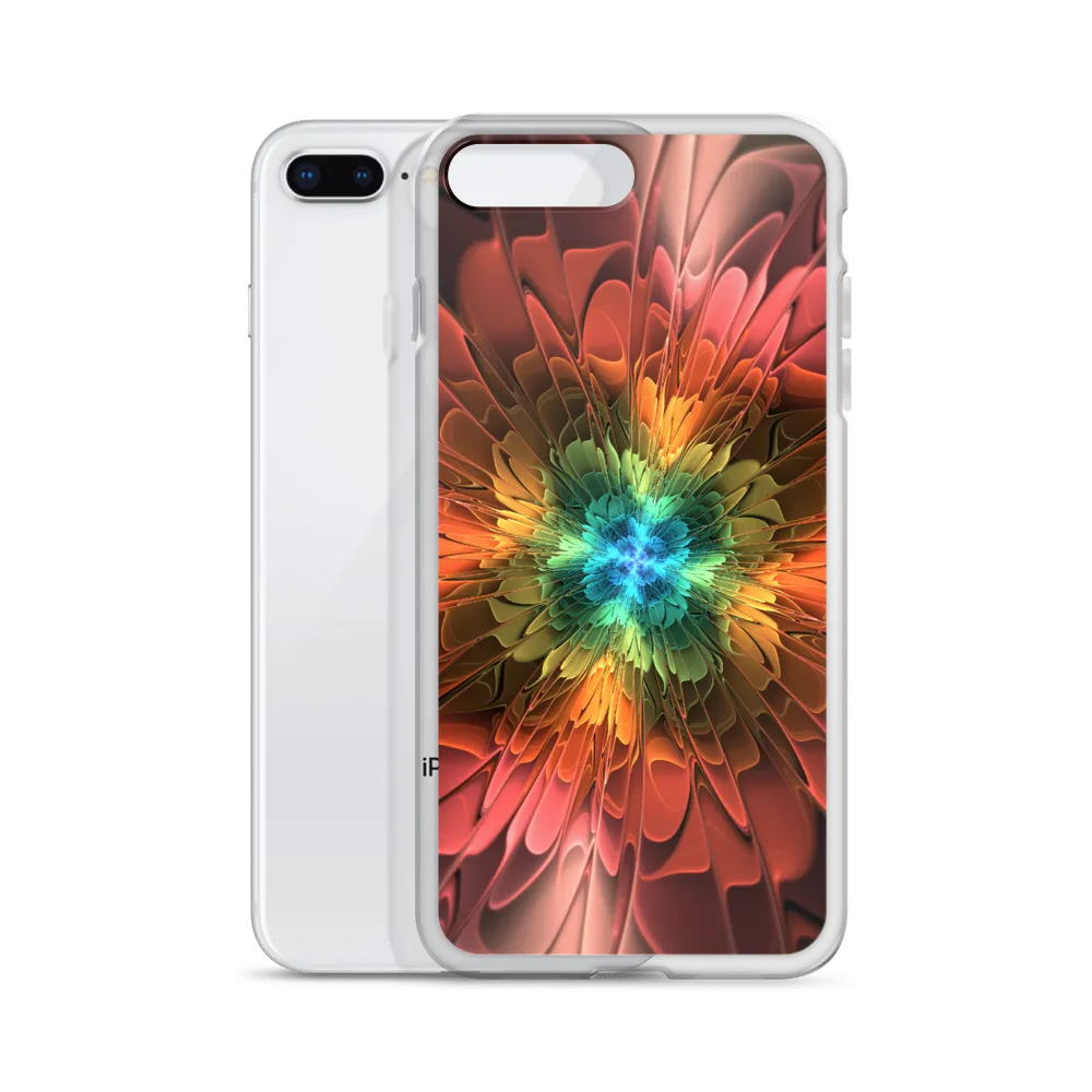 Abstract Flower 03 iPhone Case