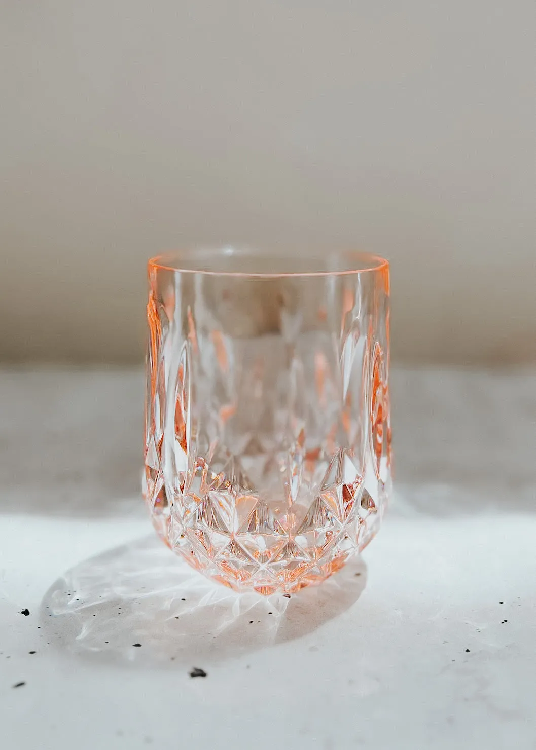 Acrylic Tumbler Rose - Set of 6