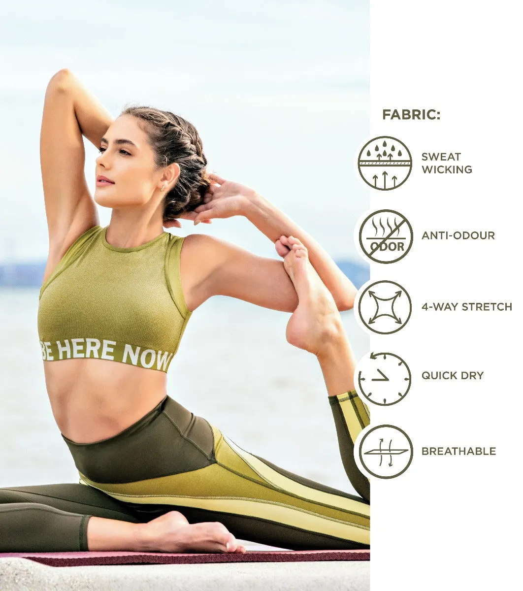 Active Energy Sports Bra | Dry Fit High Impact Longline Sports Bra