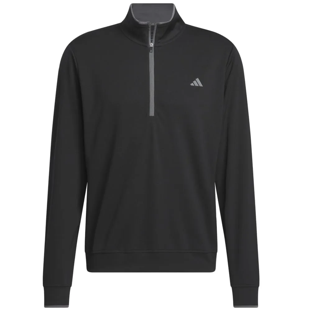 adidas Core Lightweight 1/4 Zip Pullover - Black