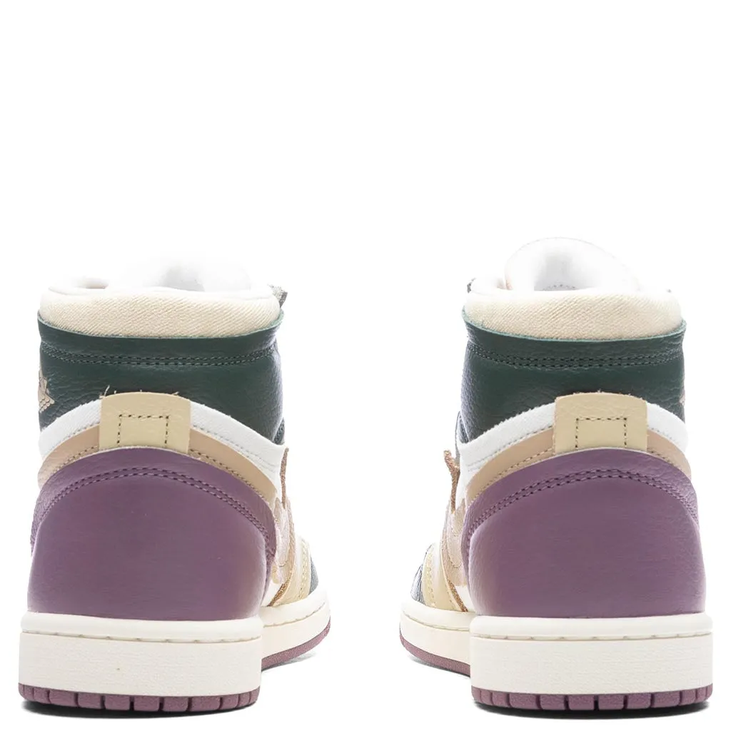 Air Jordan 1 MM High Women's - Galactic Jade/Desert/Sail