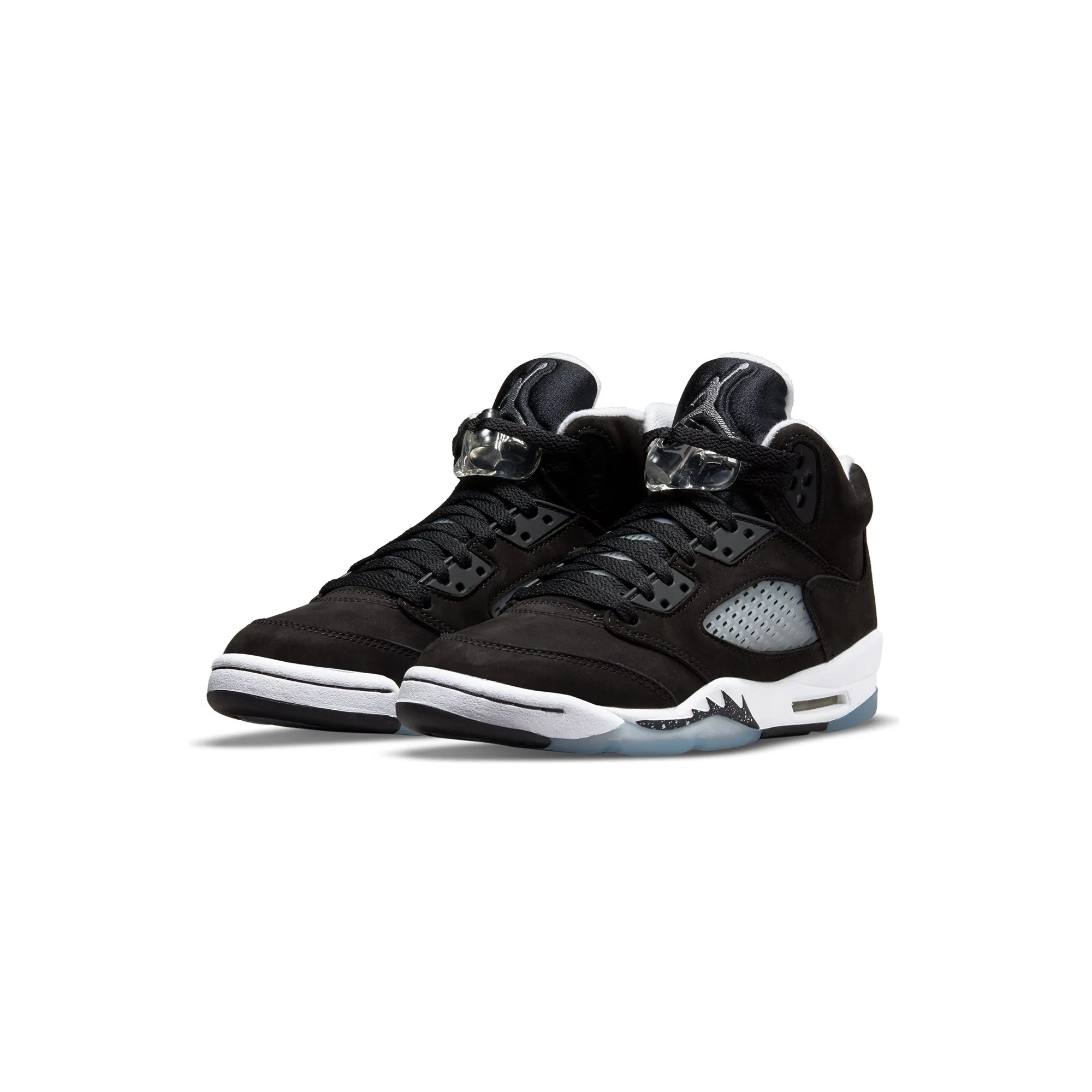 Air Jordan Big Kids 5 Retro Shoes Black/Cool Grey