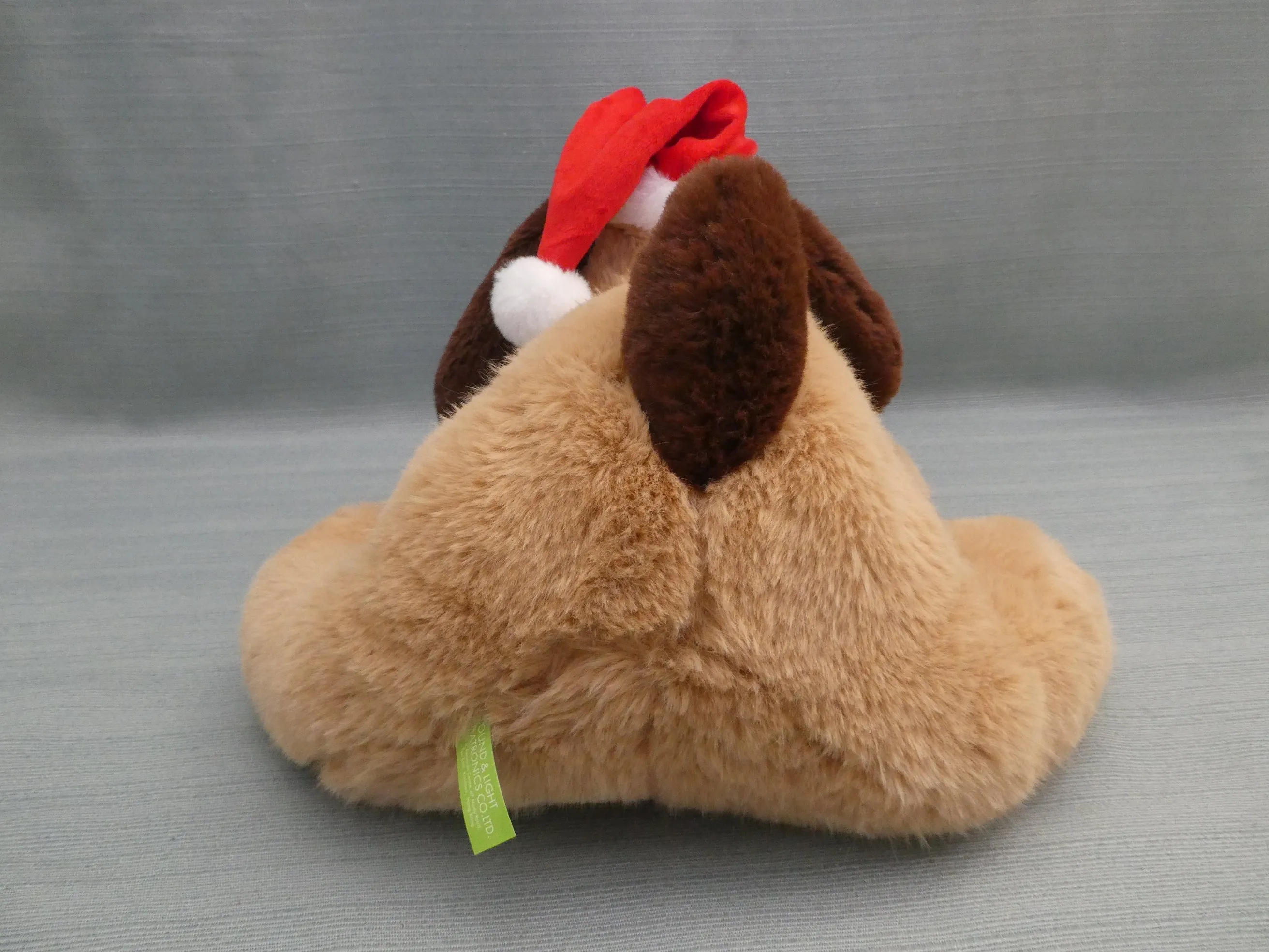 Animated Christmas Puppy Plush Toy - Like New!