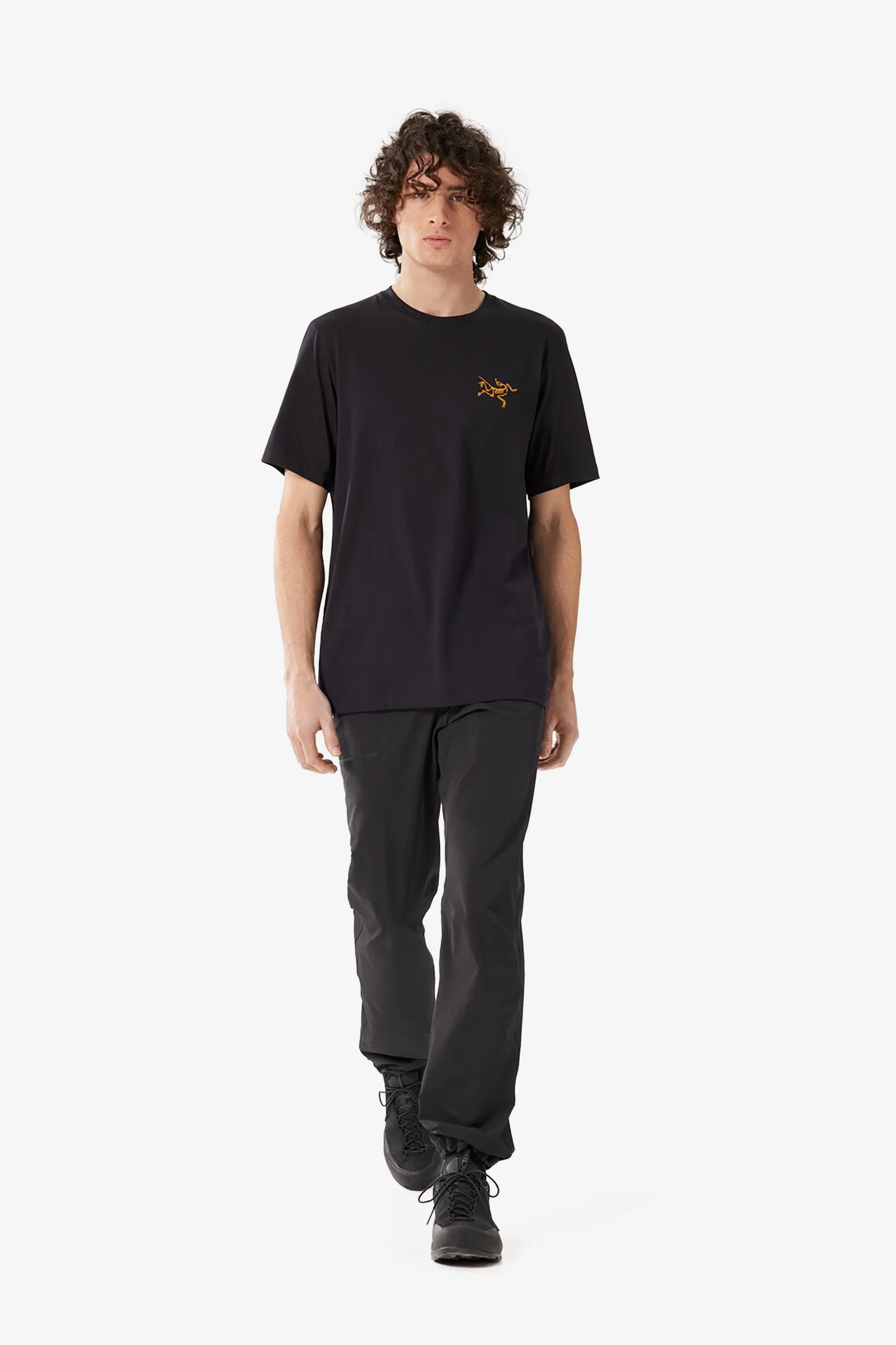 Arc'teryx Men's Arc'Multi Bird Logo SS in Black