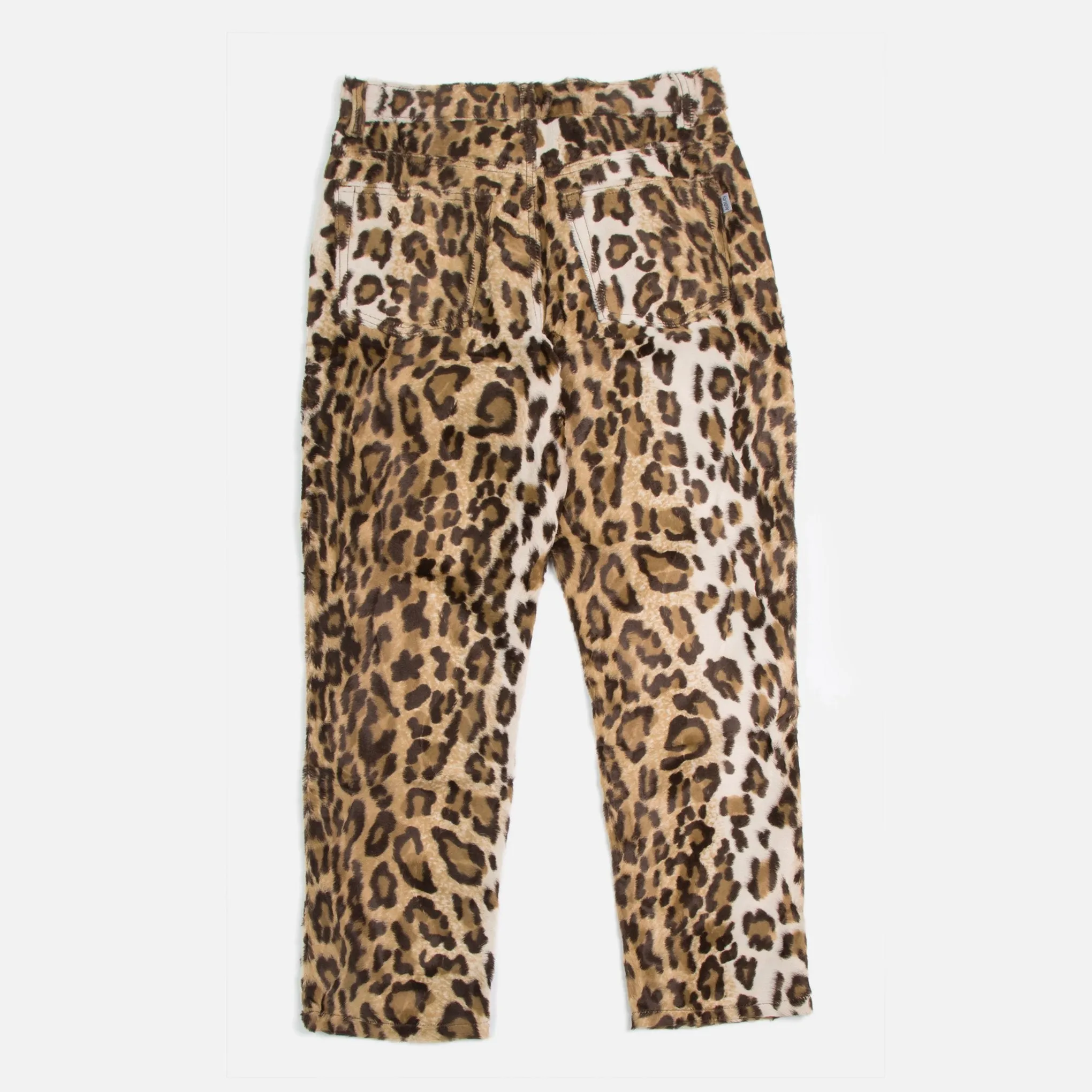 Ashley Jeans - Faux Leopard Fur