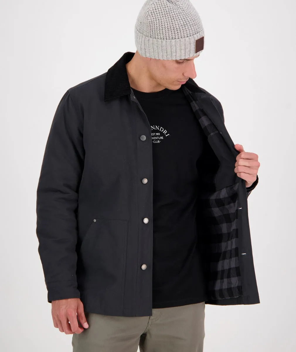 Barrytown V2 Canvas Work Jacket - Charcoal