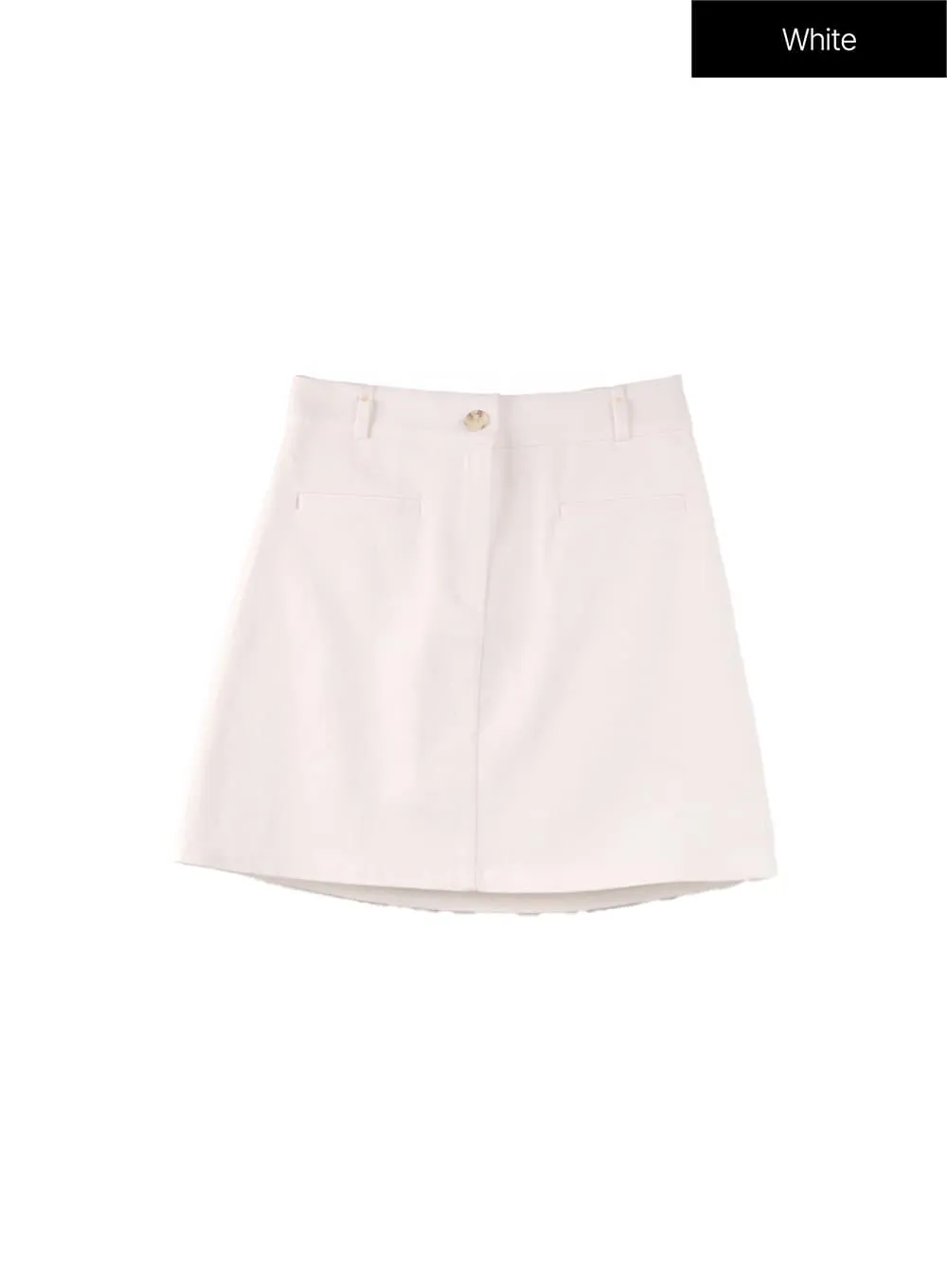 Basic A-Line Mini Skirt OF408