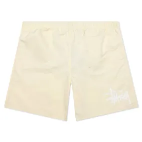 Big Basic Water Short - Cream