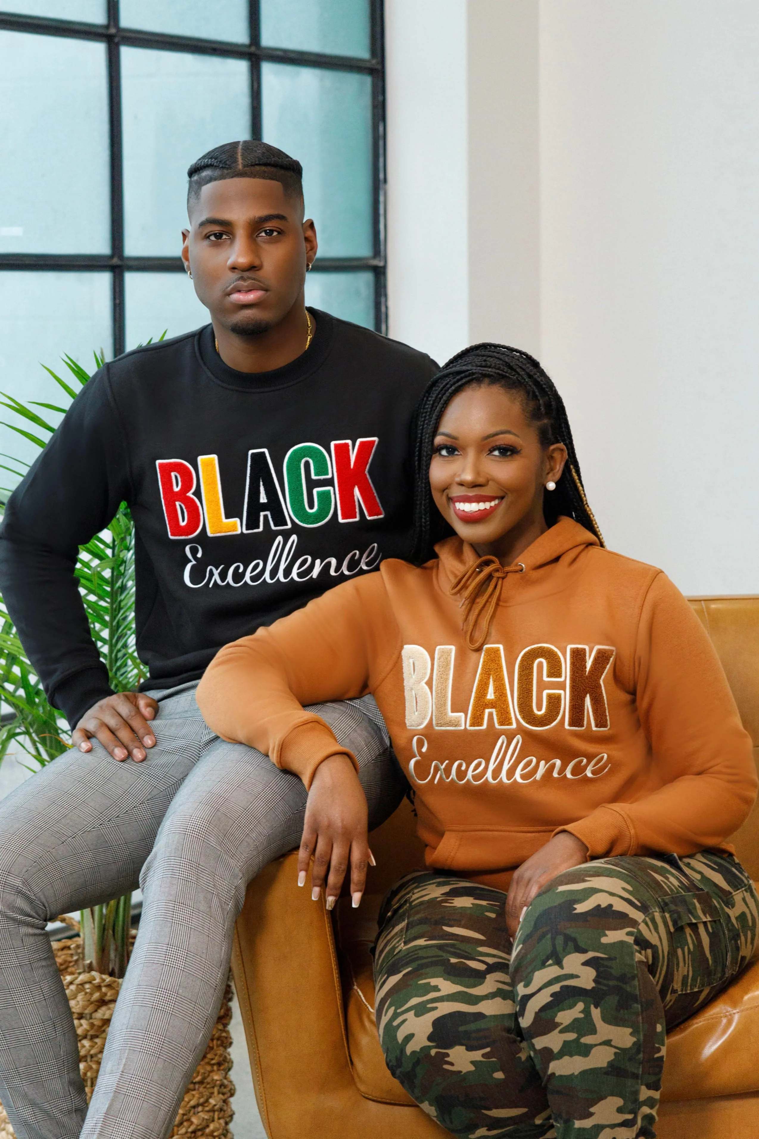 Black Excellence Chenille Shirt