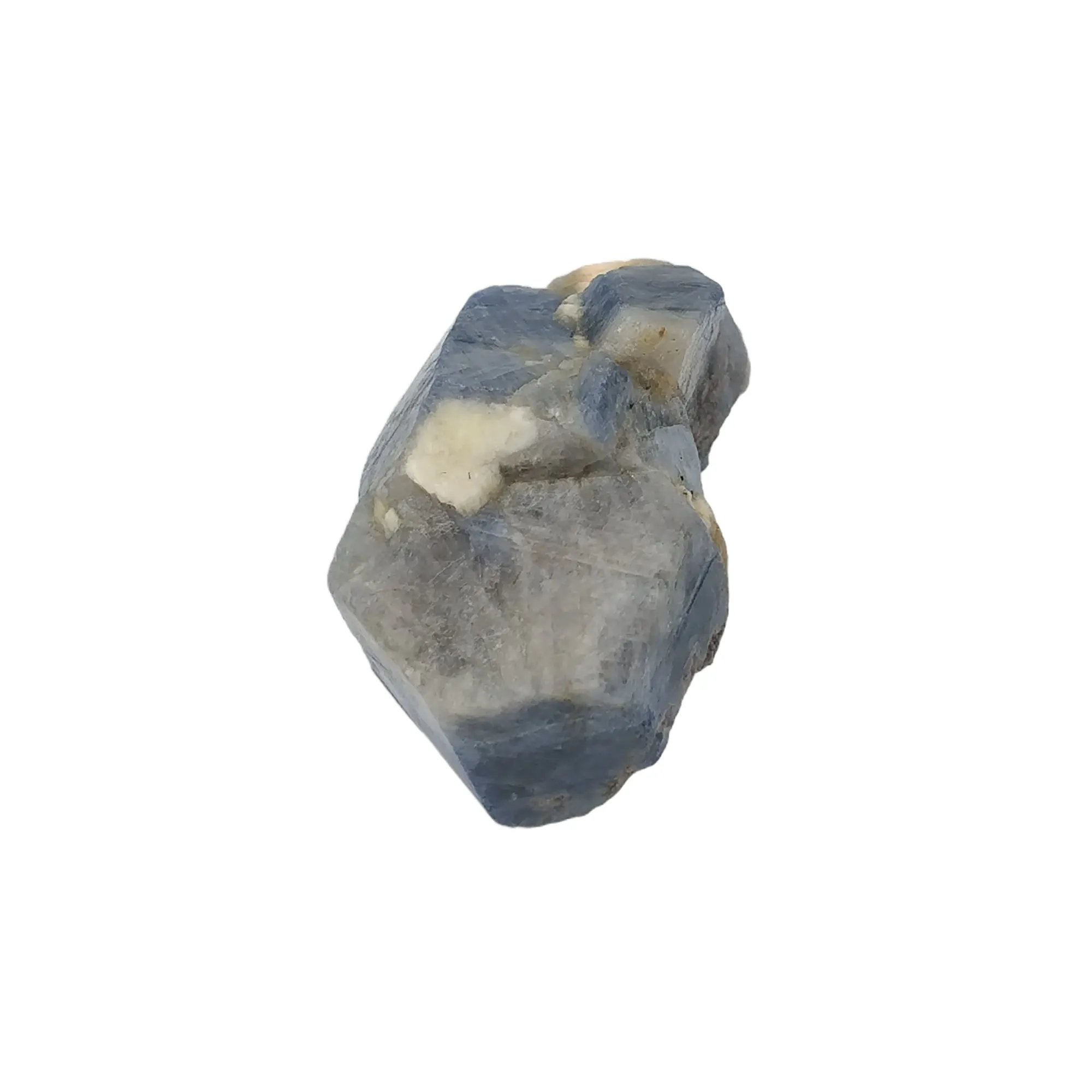 BLUE SAPPHIRE Gemstone Crystal : 222.75cts Natural Unheated Sapphire Corundum Rough Specimen 35*25mm