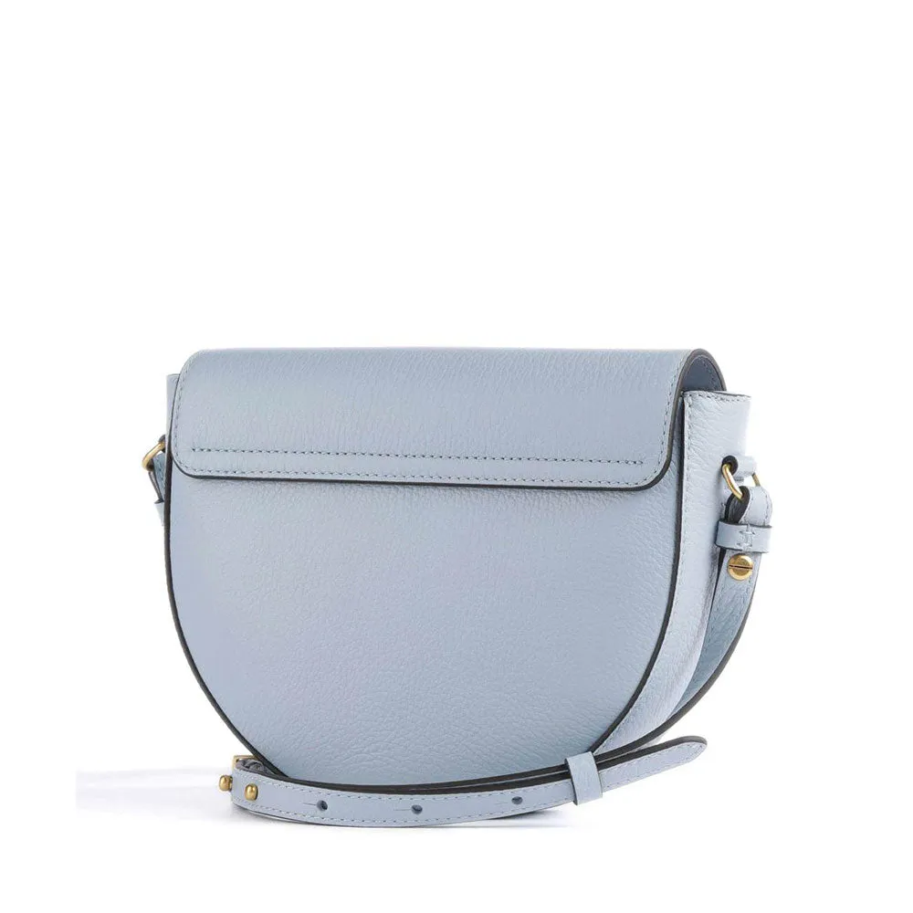 Borsa Donna a Tracolla COCCINELLE in Pelle linea Beat Soft Mini colore Mist Blue