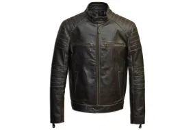 Cafe-racer leather jacket, Fashion Racing, made to measure, motorbike jacket, motorcycle jacket,motorcycle, custom jacket