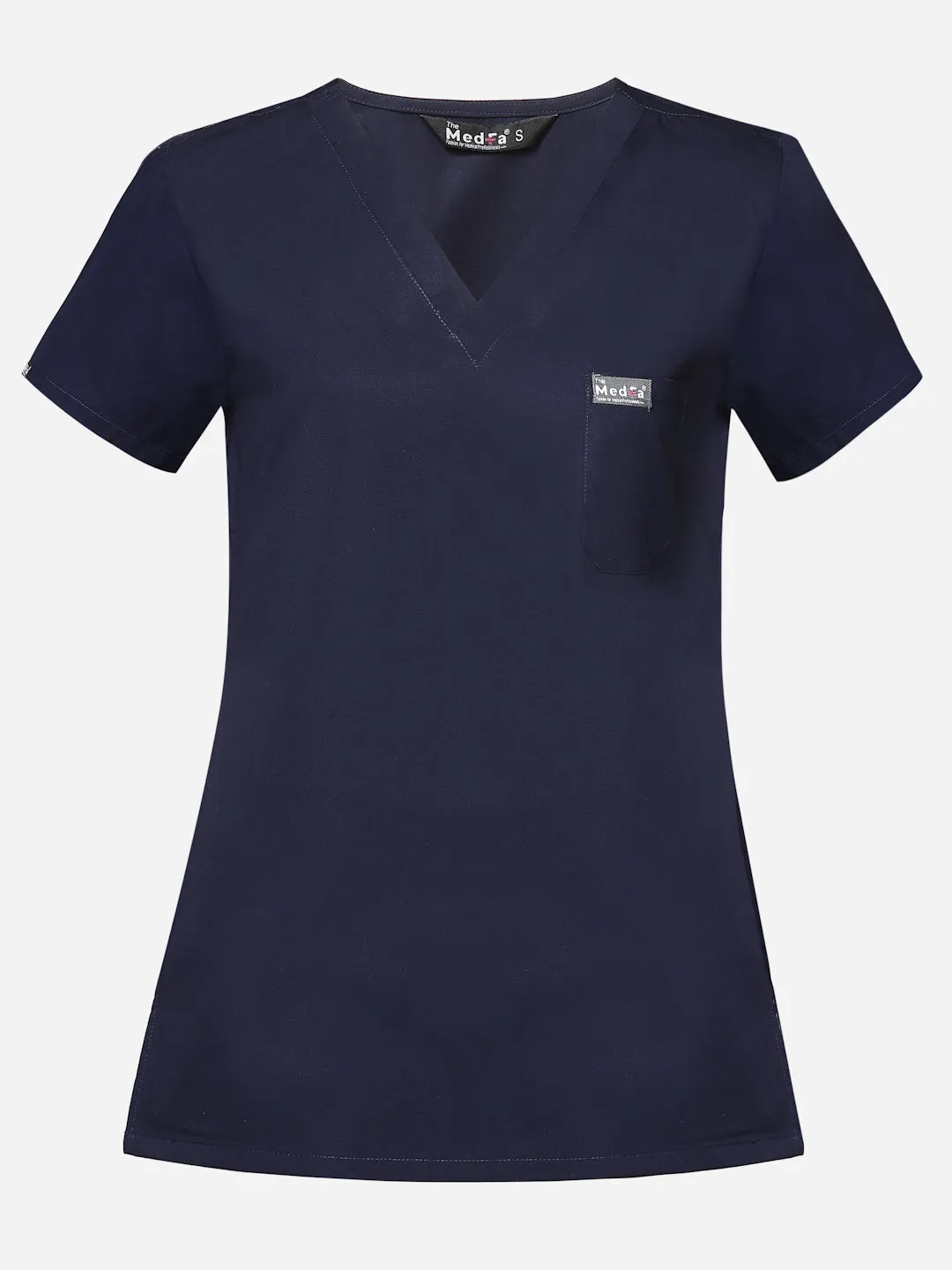 Classic Straight Pant Scrub - (Navy Blue) (Women's)