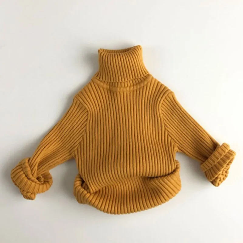 Cozy Turtleneck Kids Sweater