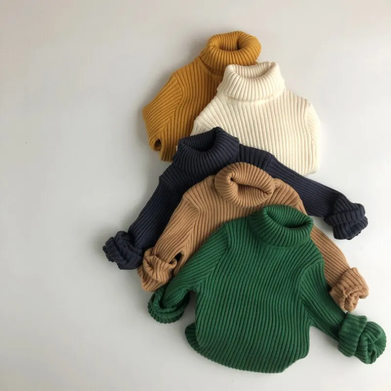 Cozy Turtleneck Kids Sweater