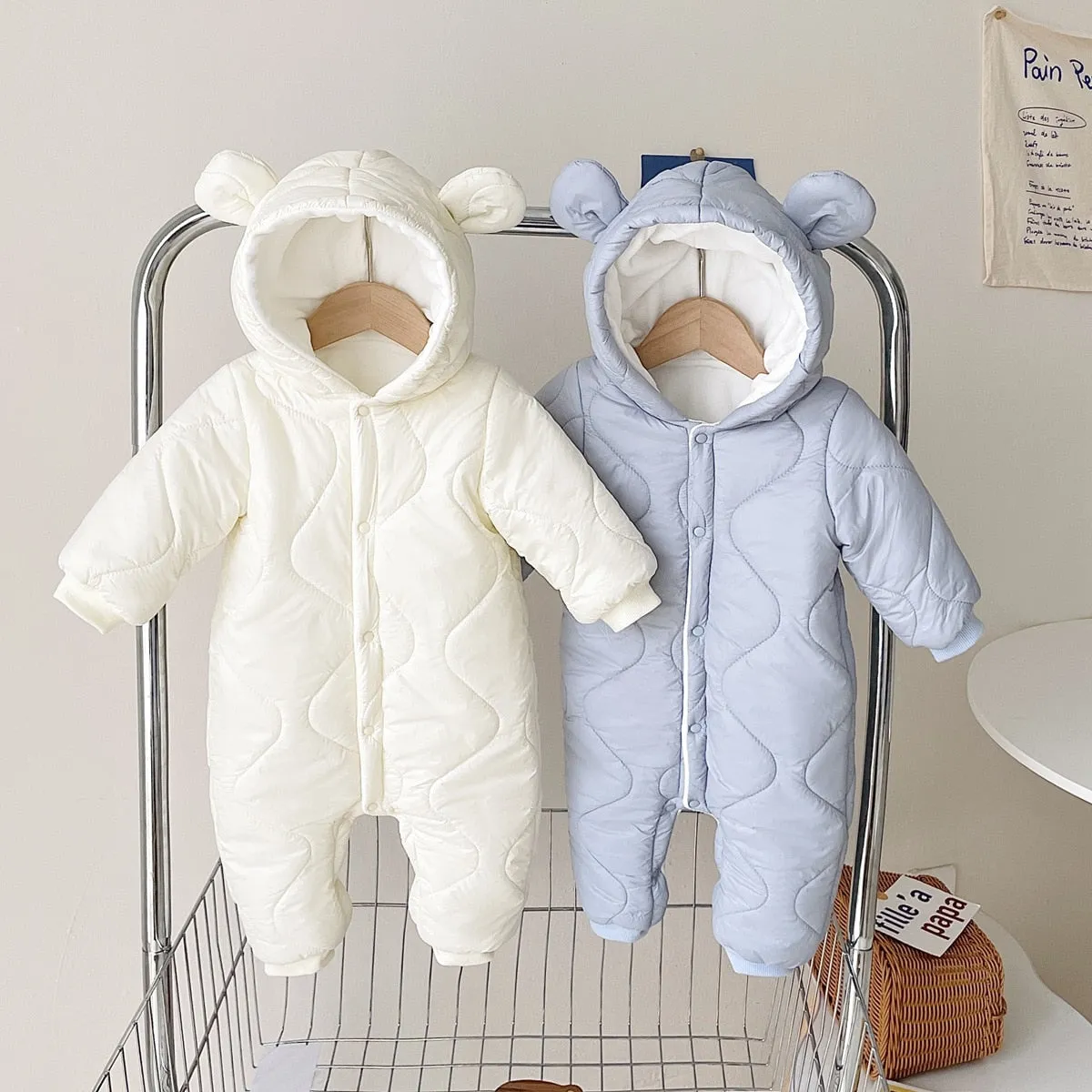 Cute Animal Hooded Rompers