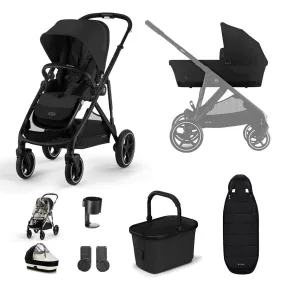 Cybex Gazelle S Essential Bundle - Moon Black