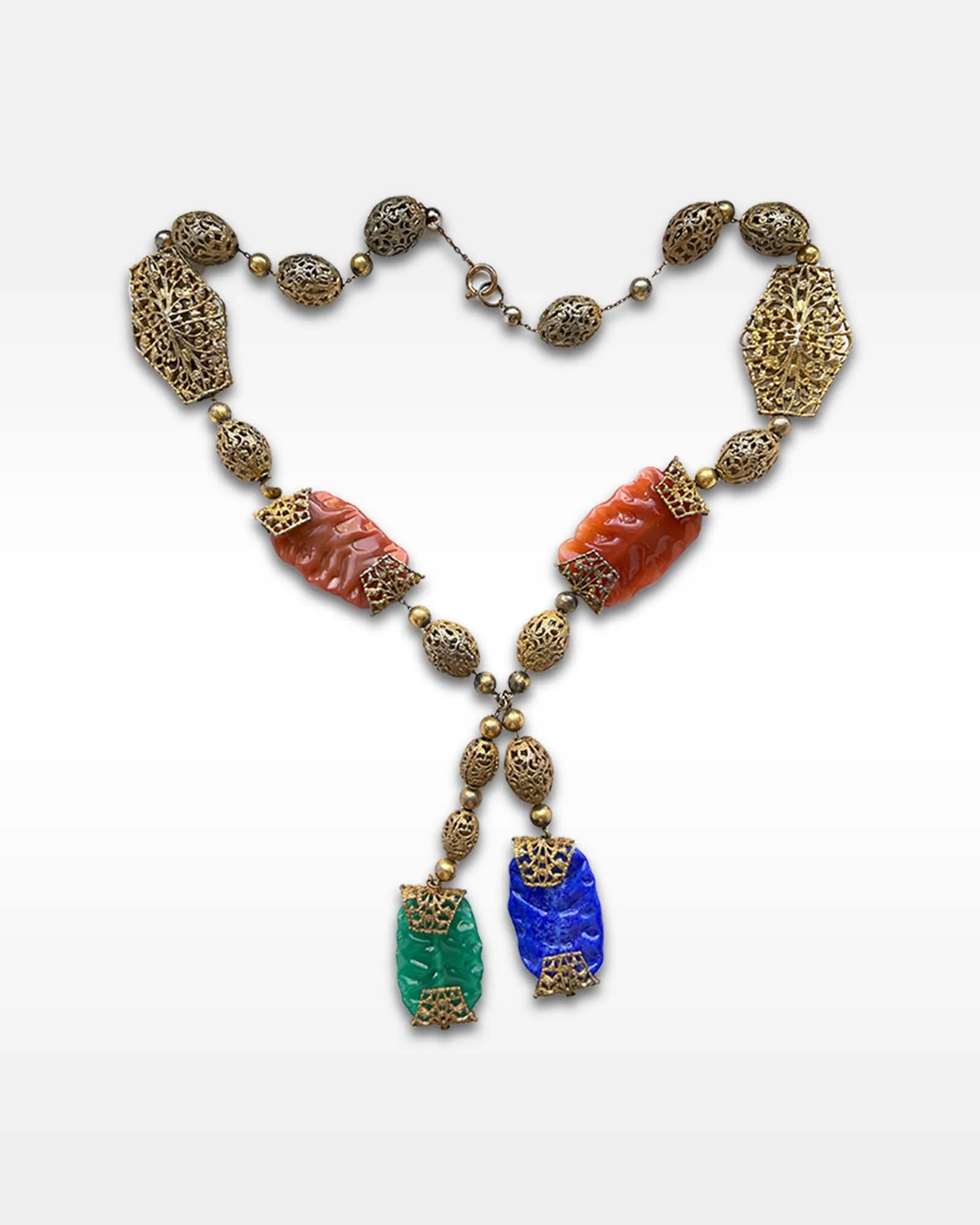 Czech Faux Stones Necklace